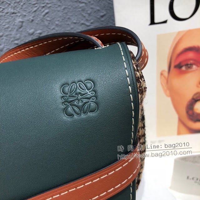 LOEWE包包 羅意威小號Gate馬鞍包 羅意威小挎包 10183  tcl1224